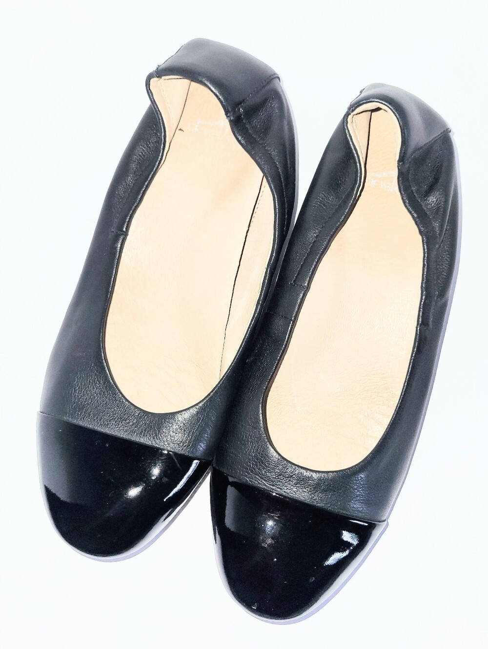 Dansko Lisanne Black Leather Ballet Flats Size 42 Or 11.5